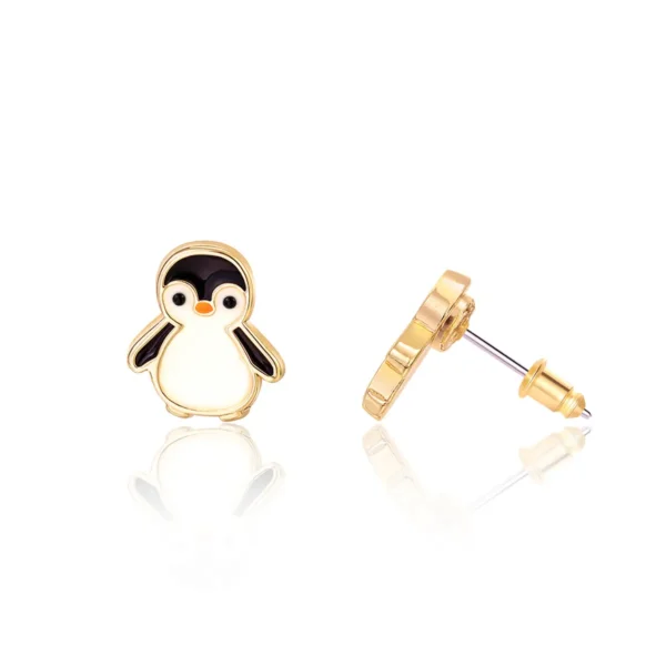 Girl Nation Penguin Cutie Stud Earrings - Image 2