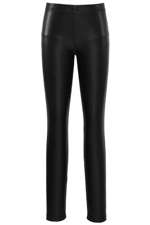 Faux Leather pull on leggings - Hannah Banana