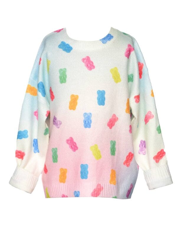 Color Gummy Bear Sweater