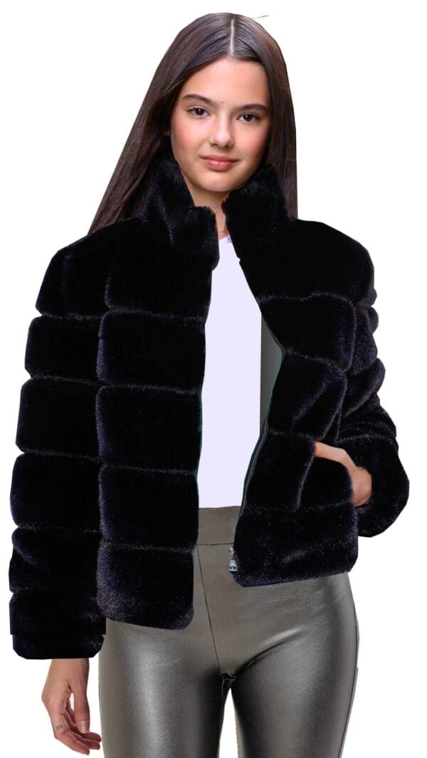 Teddy Fur Puffer Jacket: Tractr