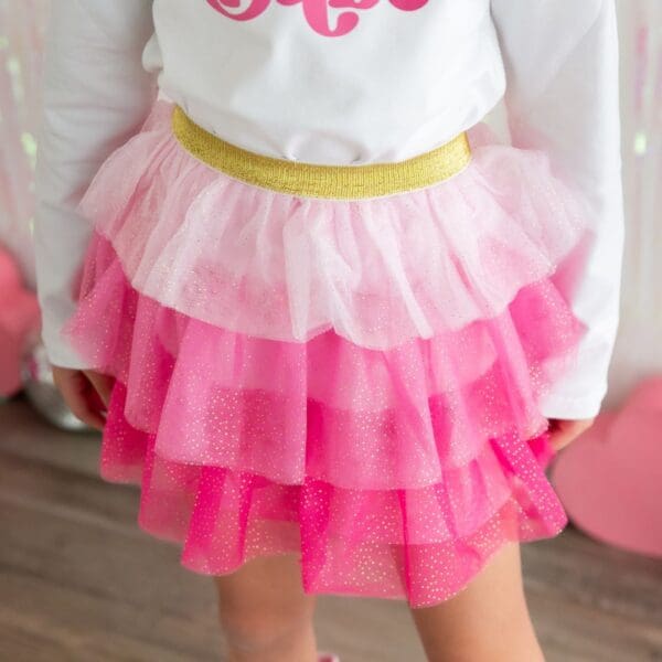 Sweet Wink Pink Petal Tutu - Image 4