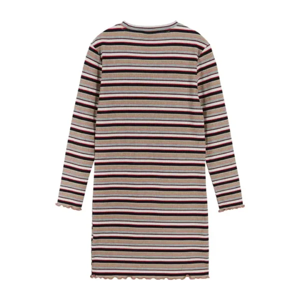 Stripe Tween Rib Knit Dress - Image 2