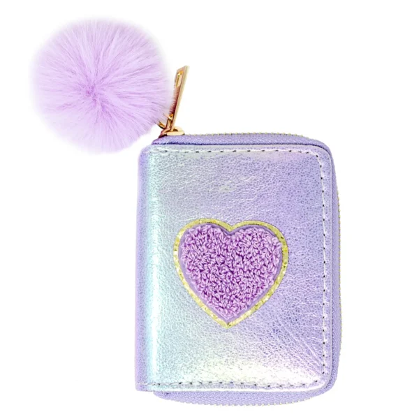 Shiny Heart Patch Wallet - Image 4