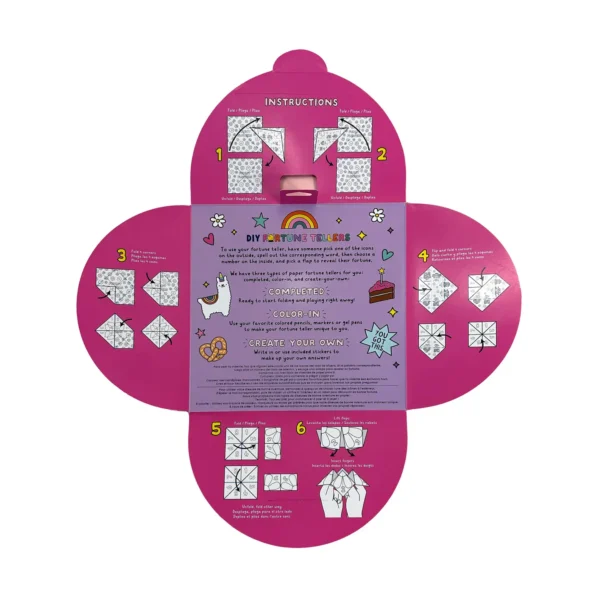 D.I.Y. Fortune Tellers Activity Kit - Set of 24 Designs - Image 4