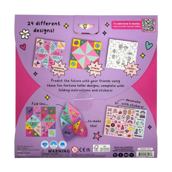 D.I.Y. Fortune Tellers Activity Kit - Set of 24 Designs - Image 2