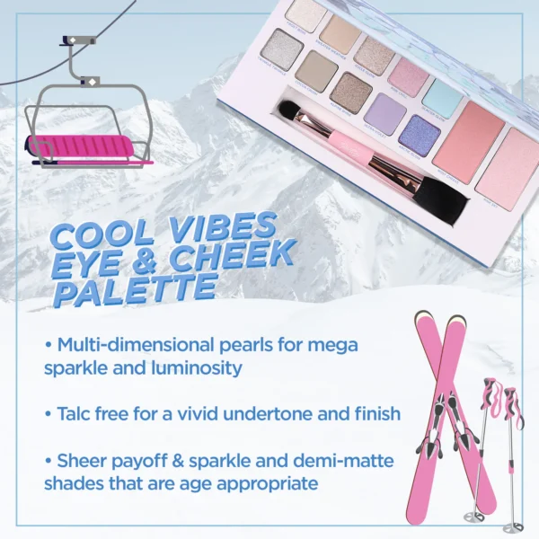 Cool Vibes Makeup Palette: Eye and Cheek - Image 4