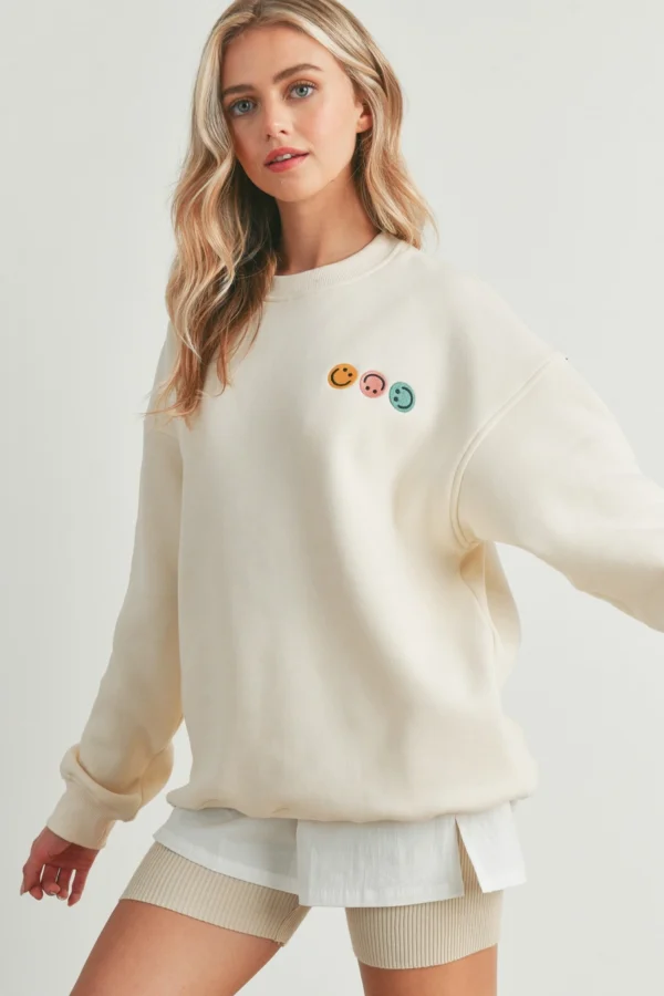 Buttermelon smile sweatshirt